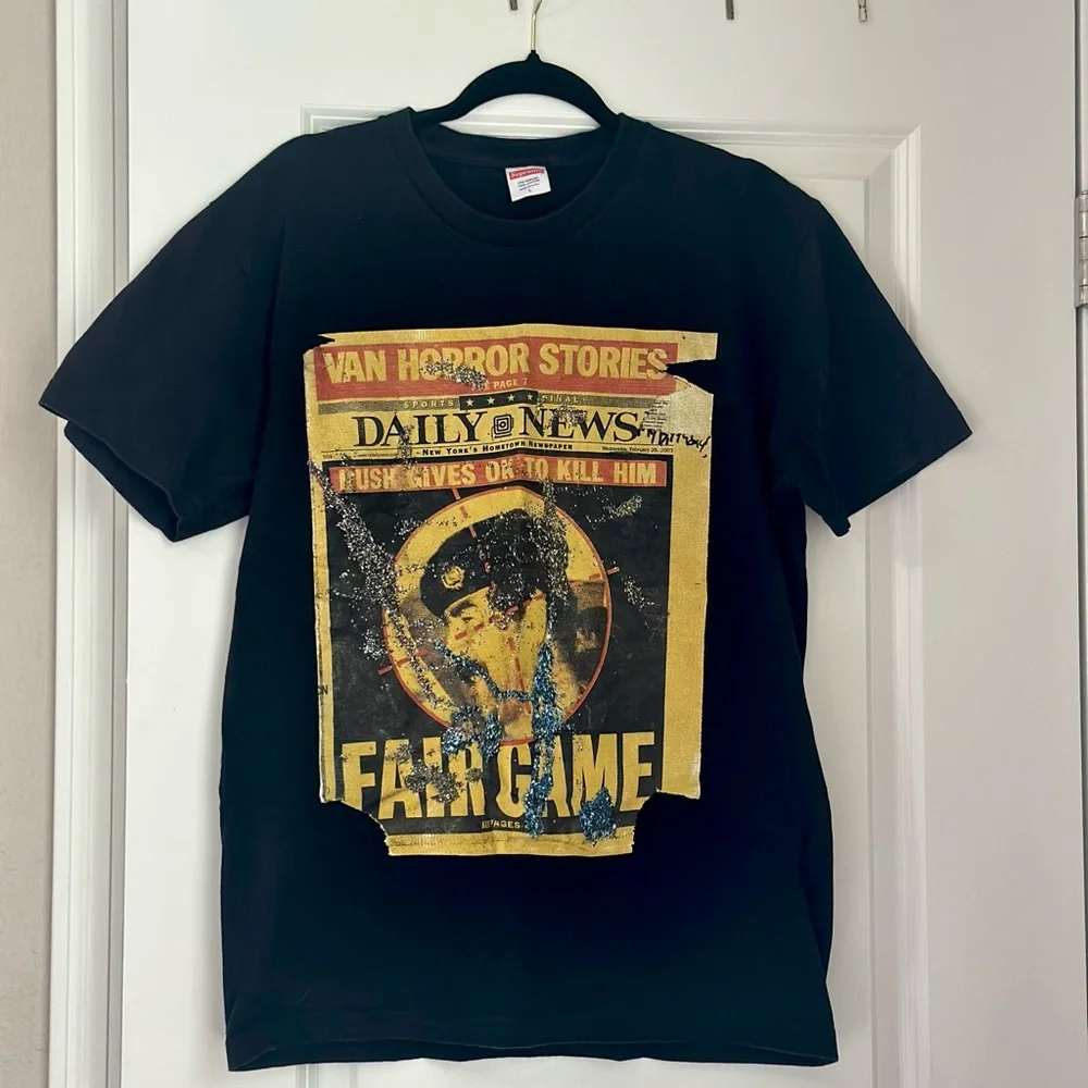 Supreme | Shirts | Supreme Dash Snow Fw6 Van Horror Stories Tshirt